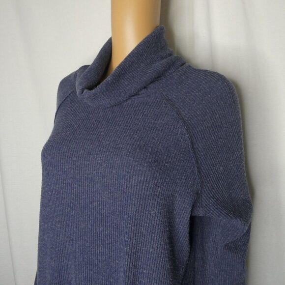 Michael Stars Ribbed Knit Raglan Turtleneck Top Md - Picture 2 of 10